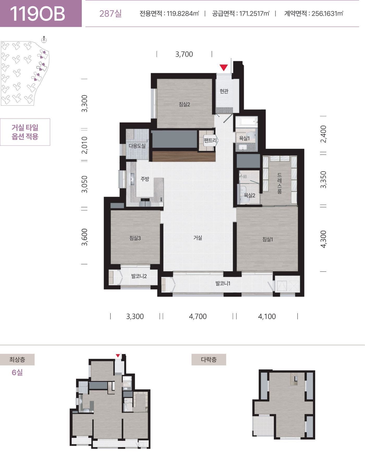119OB 평면도