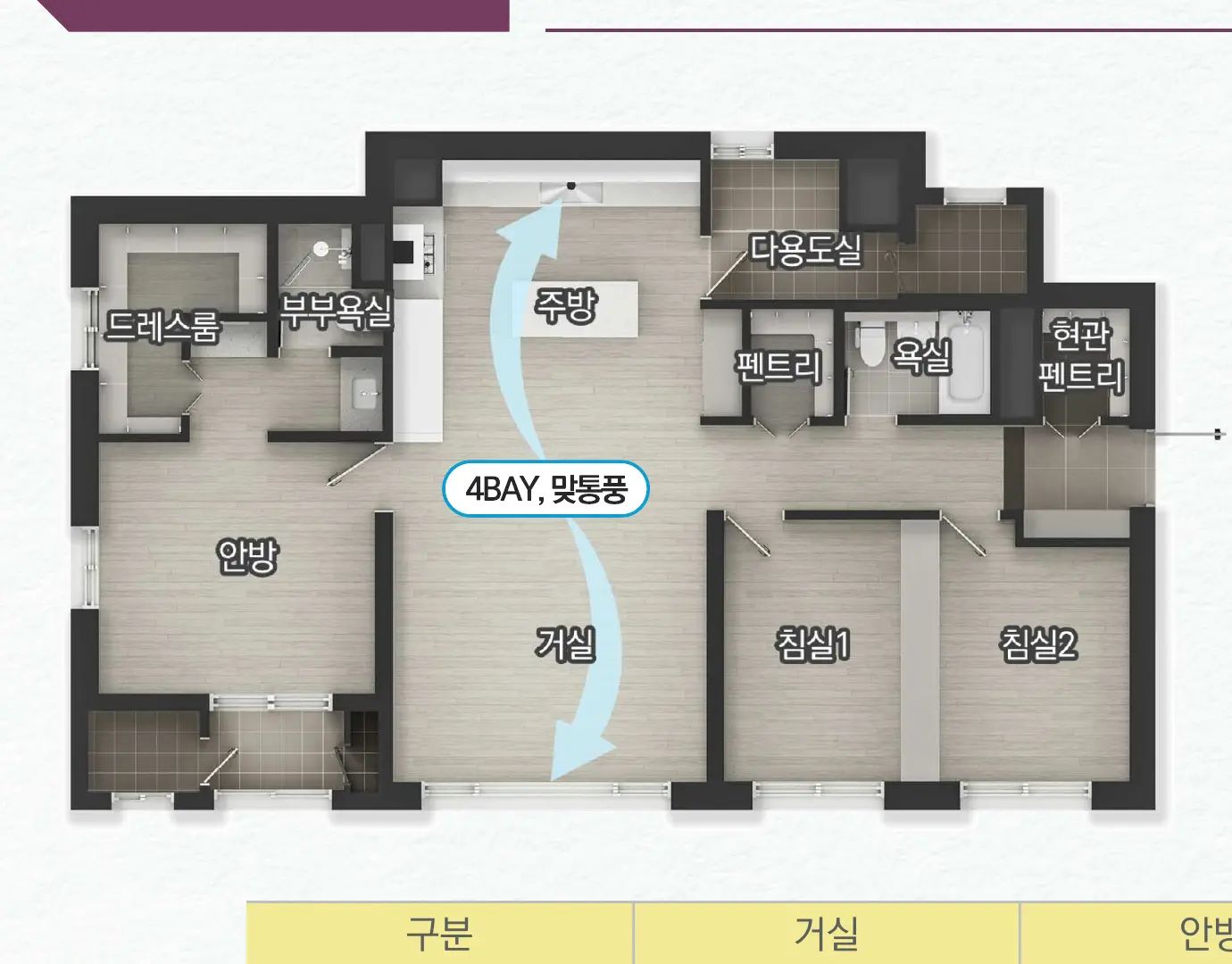 84A 평면도